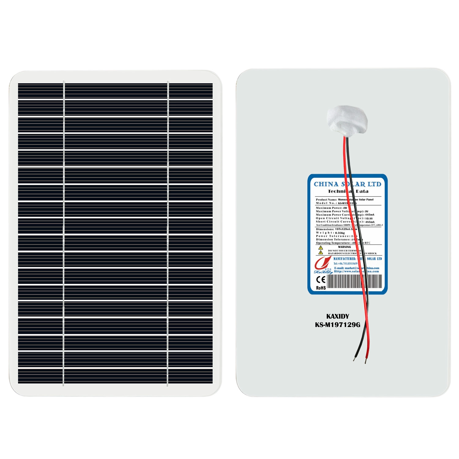 9V small solar panel