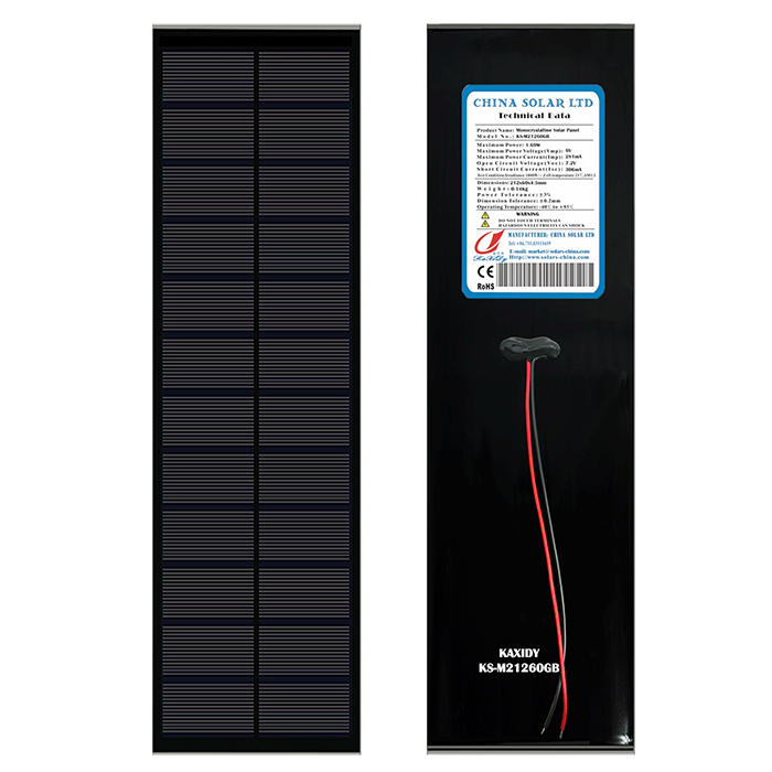 black solar panel