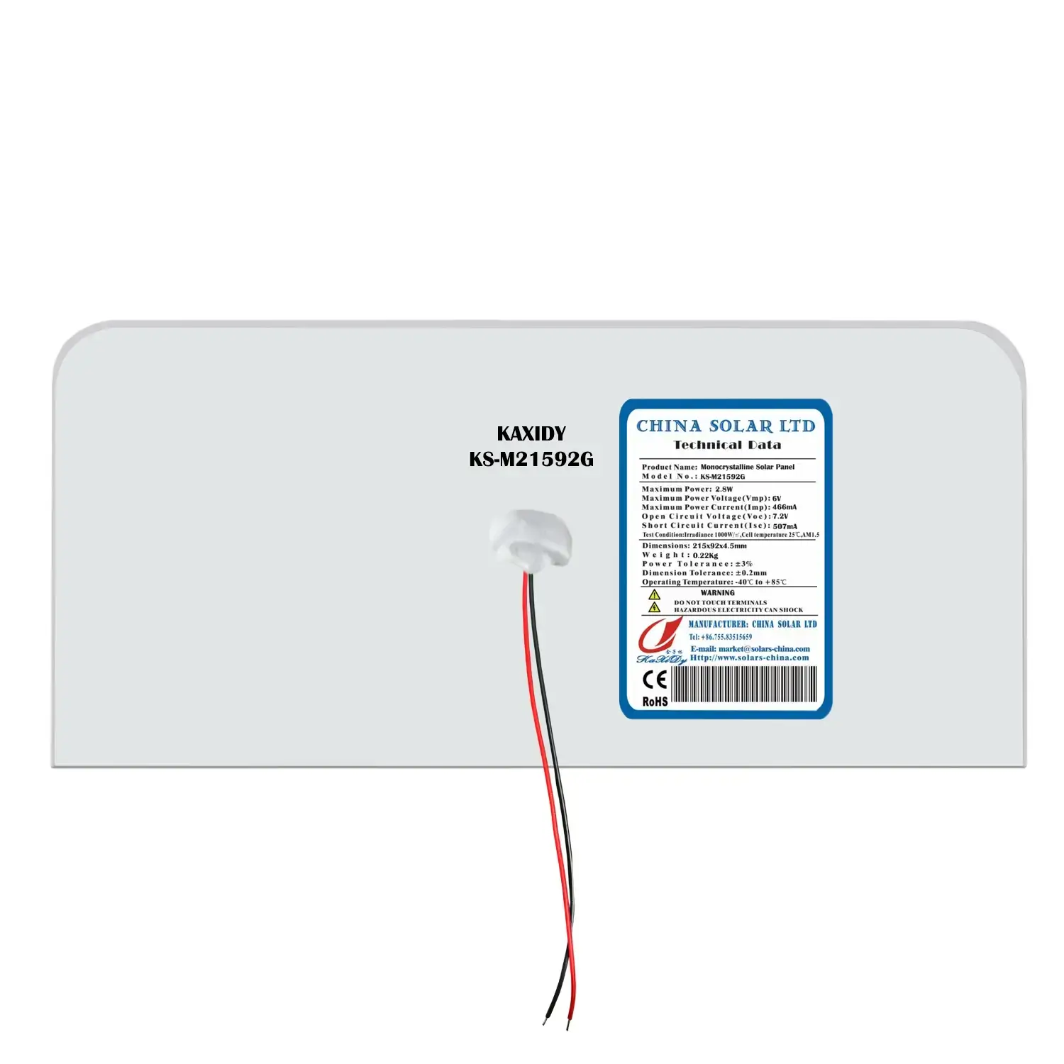 Customized wattage solar panel