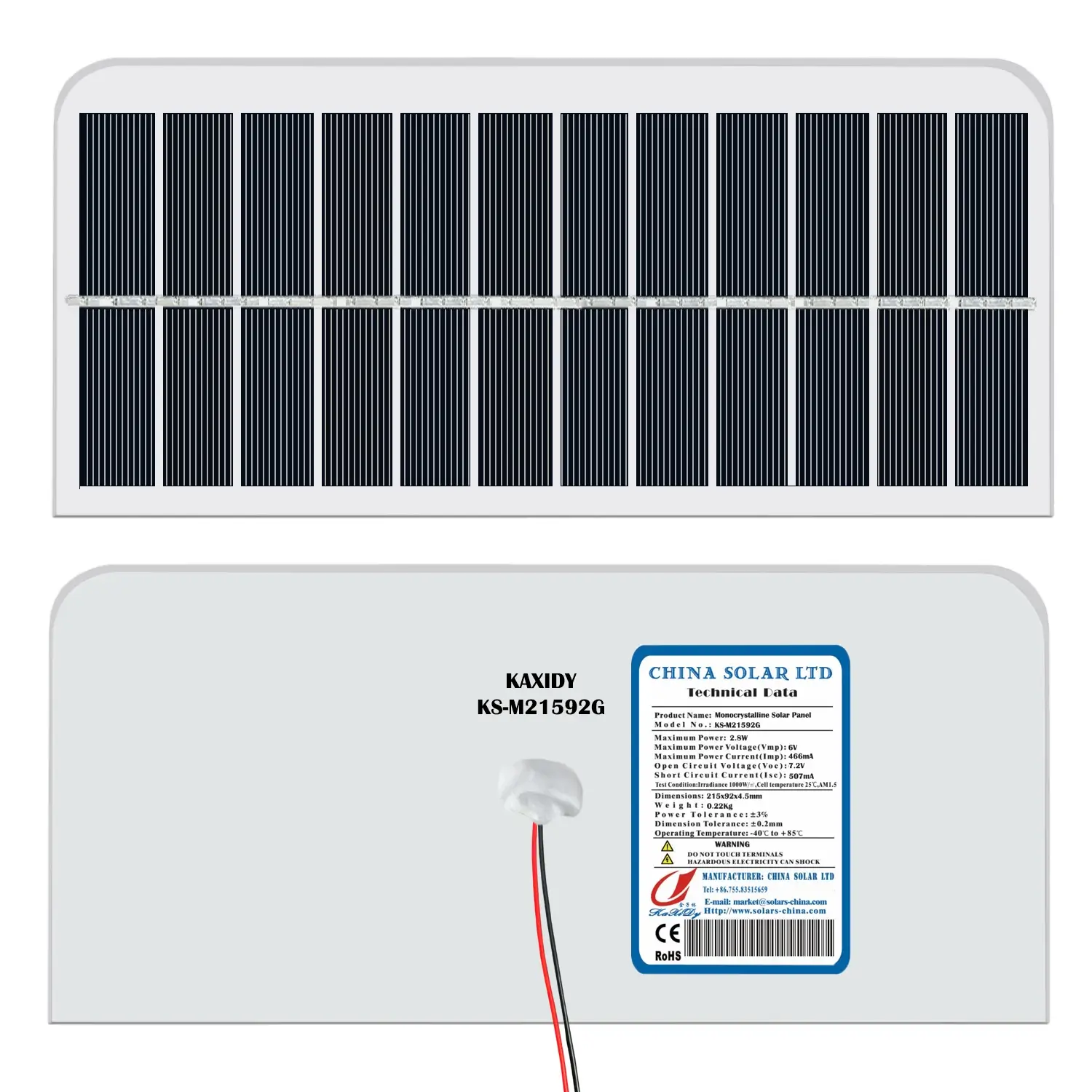 Customized mini solar panel