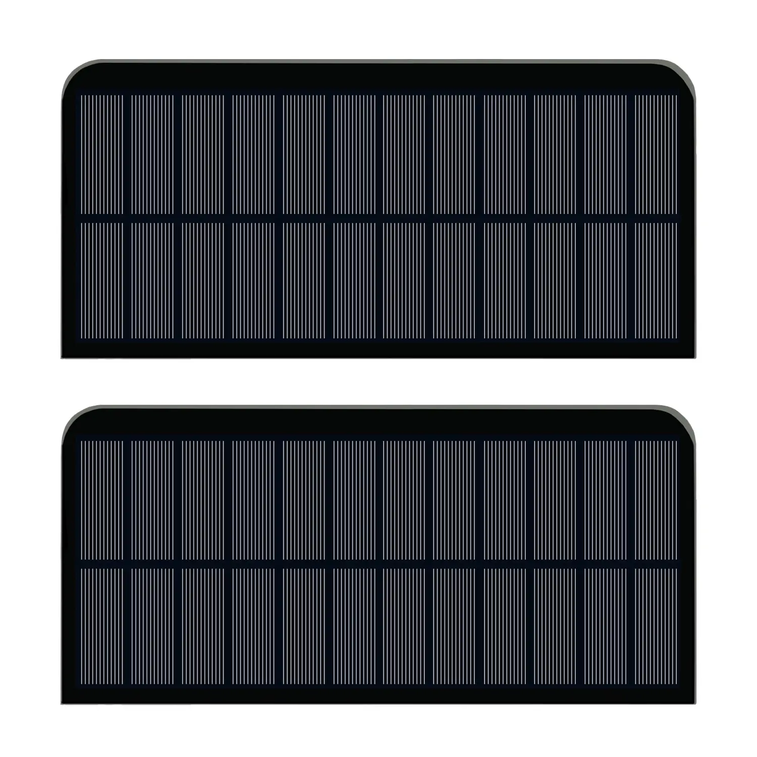 black solar panel 3W