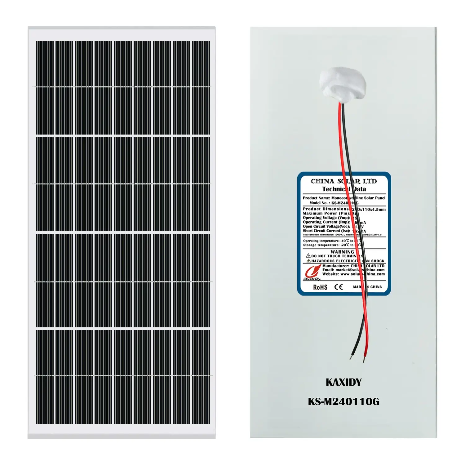 mini solar panel 18V