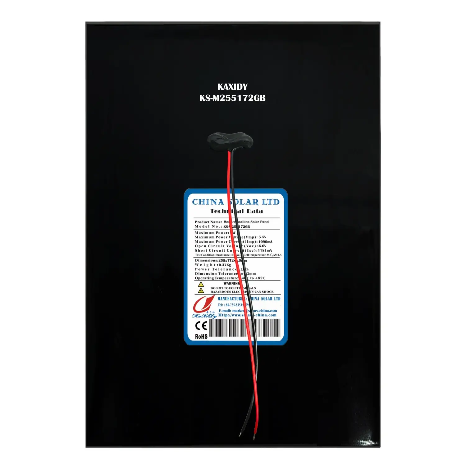 6W solar panel