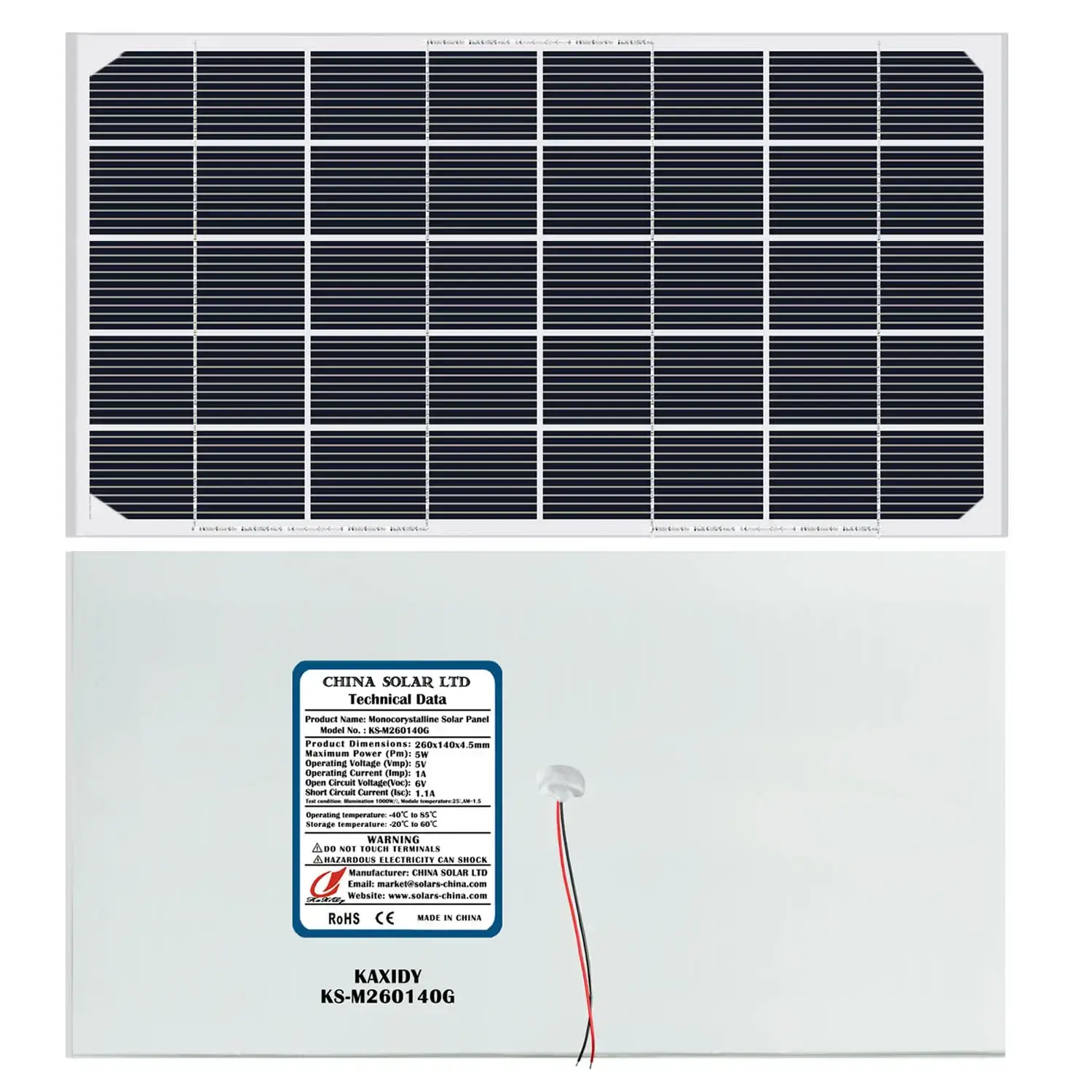 5V solar panel