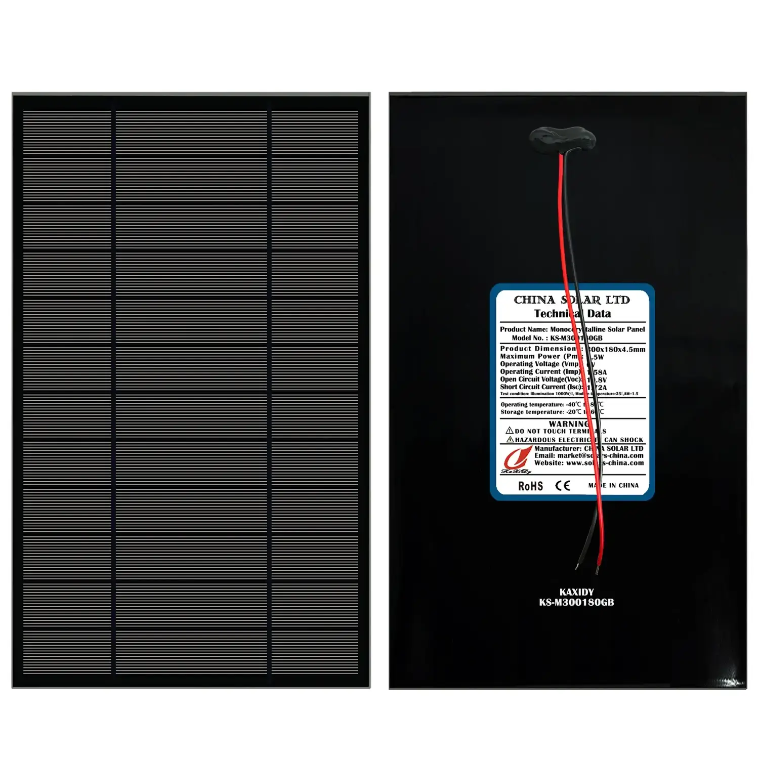 9W small solar panel