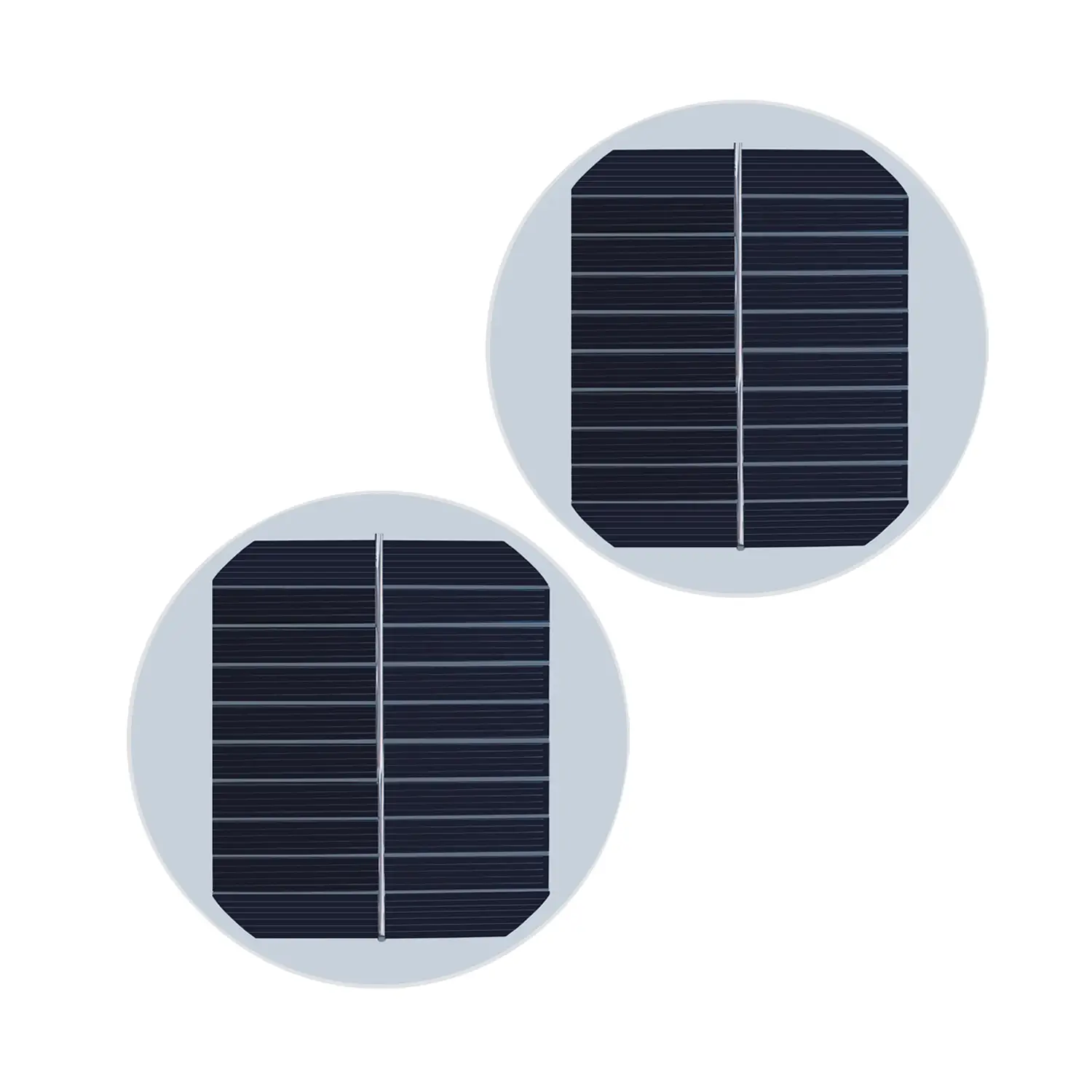 round solar panel