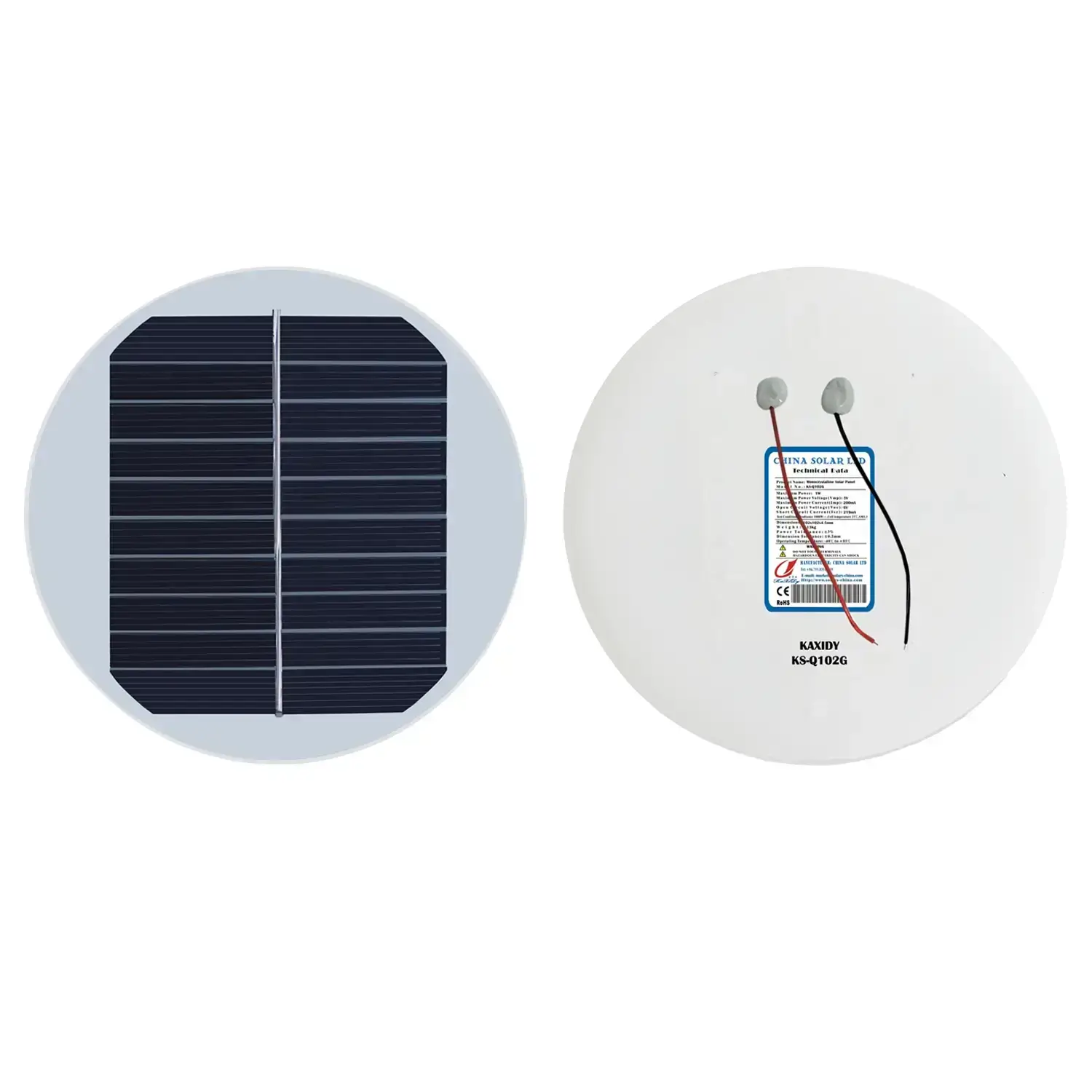 circular solar panel 5V