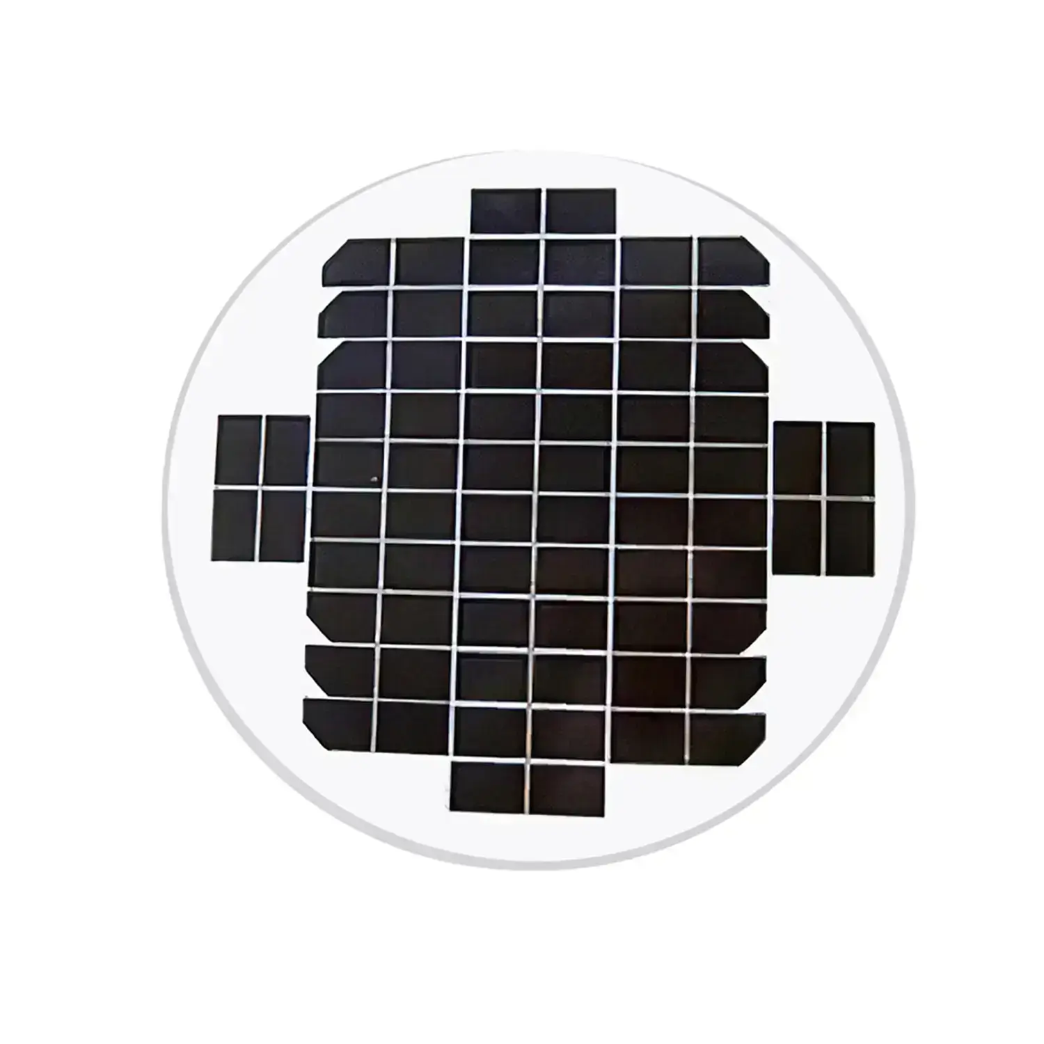 round solar panel for lights