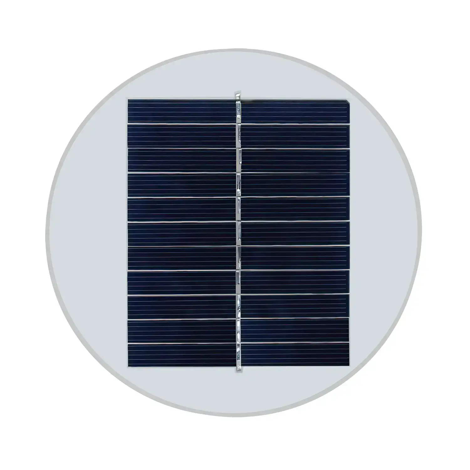 round solar panel