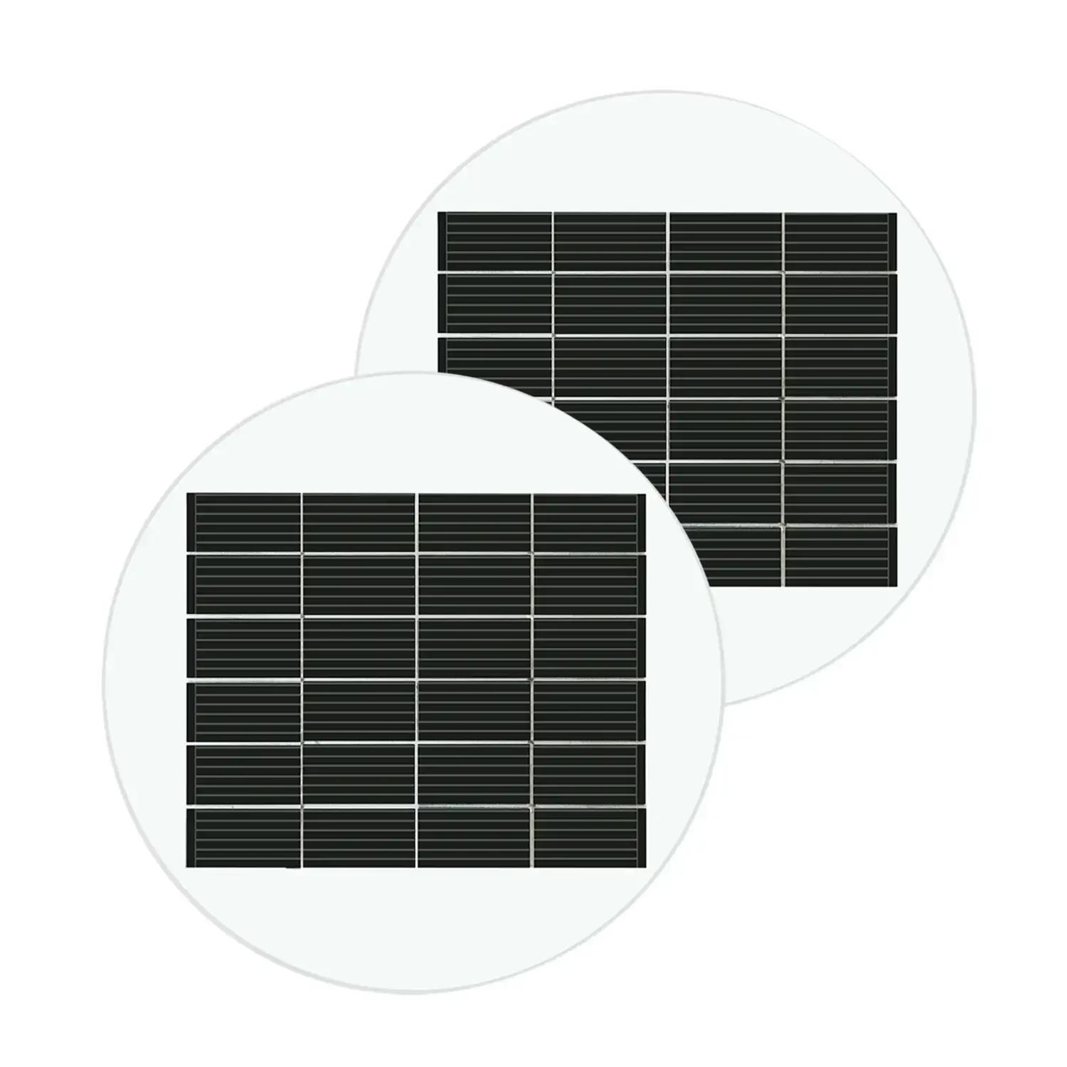 circular solar panel