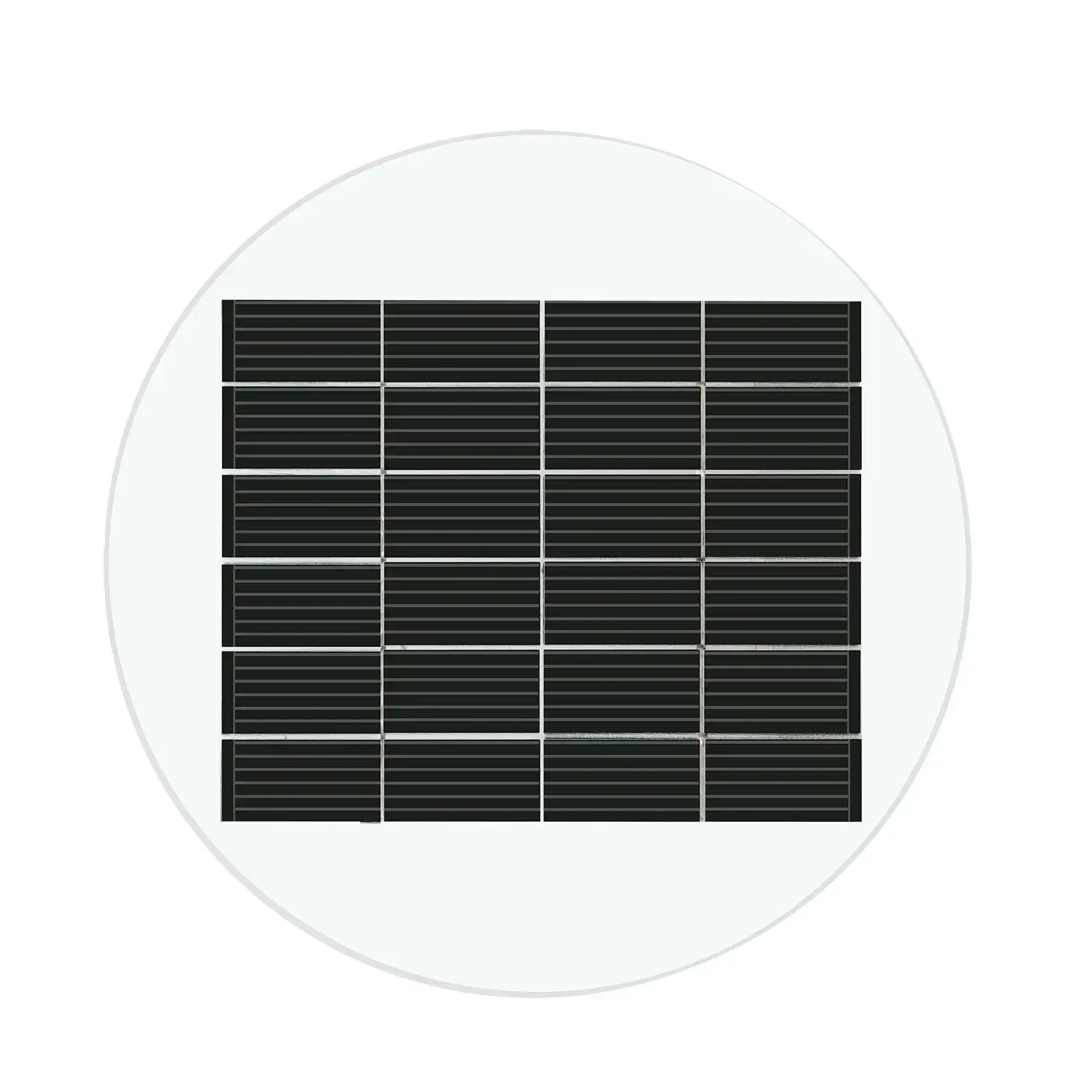 round solar panel