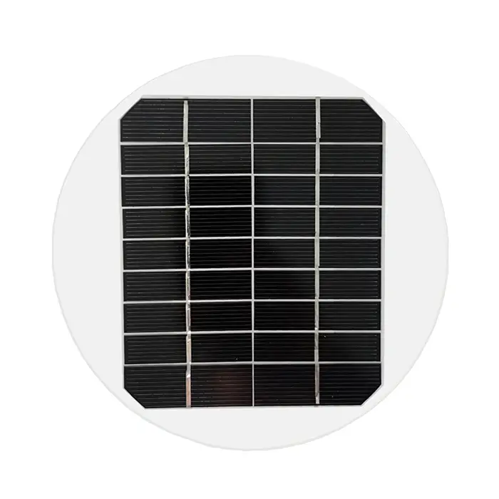 round solar panel