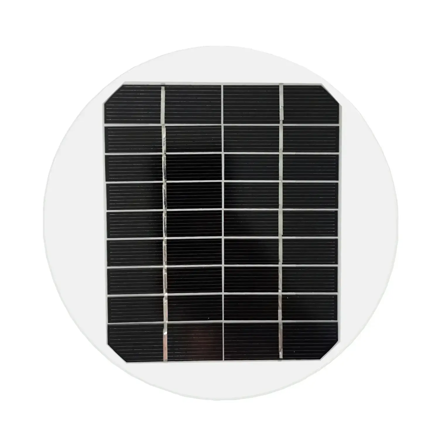 round solar panel