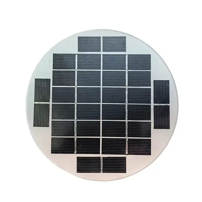 round solar panel