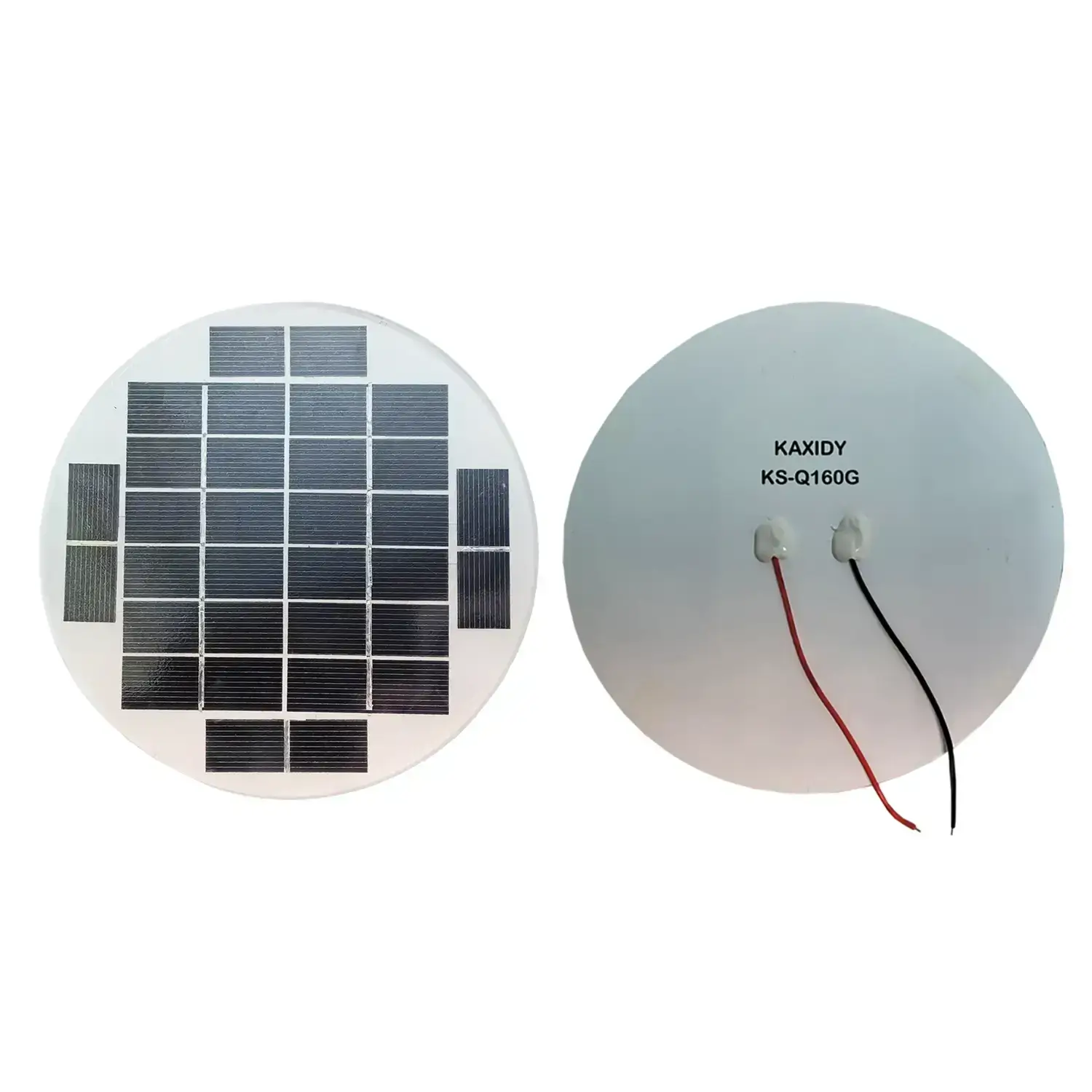 round solar panel 2W