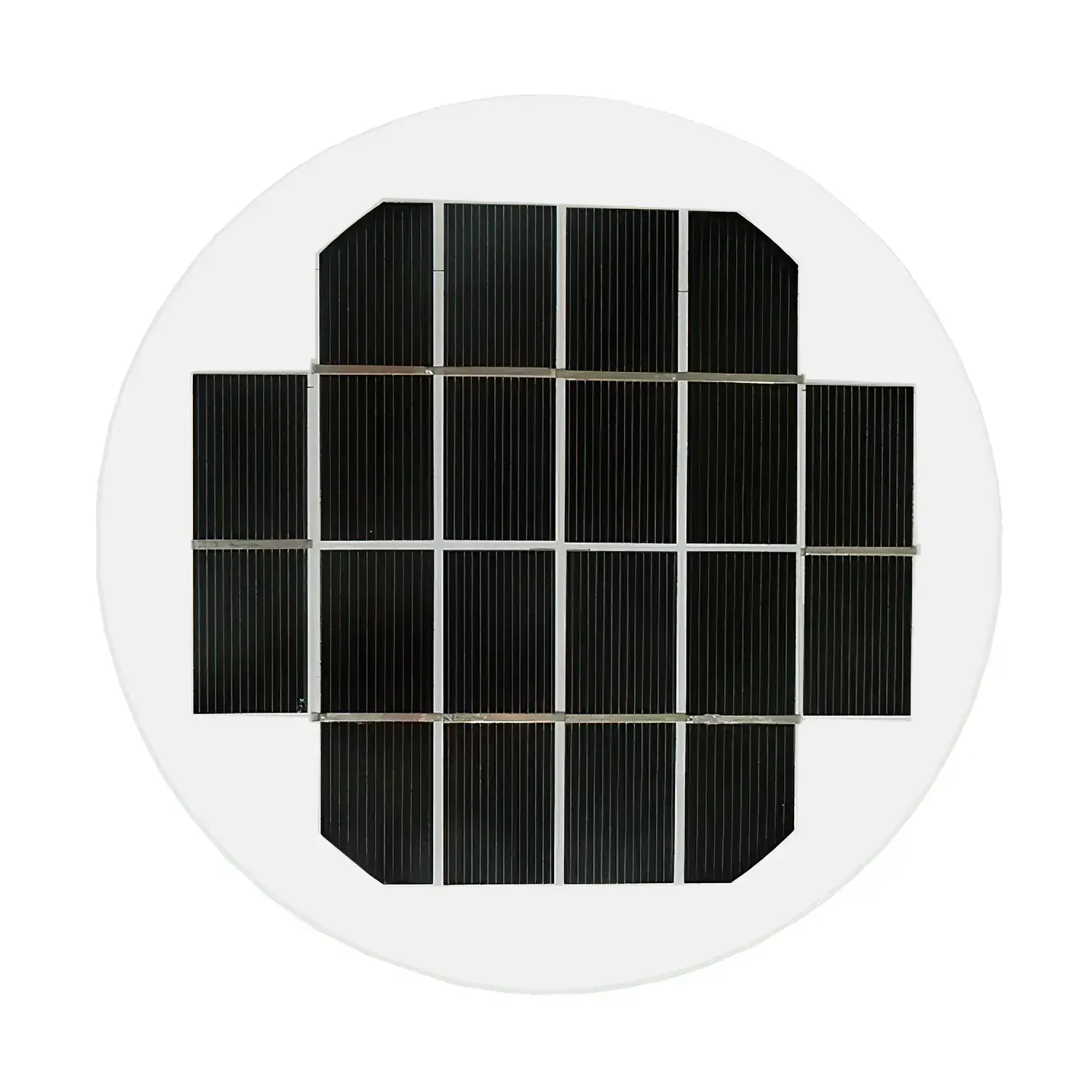 round solar panel