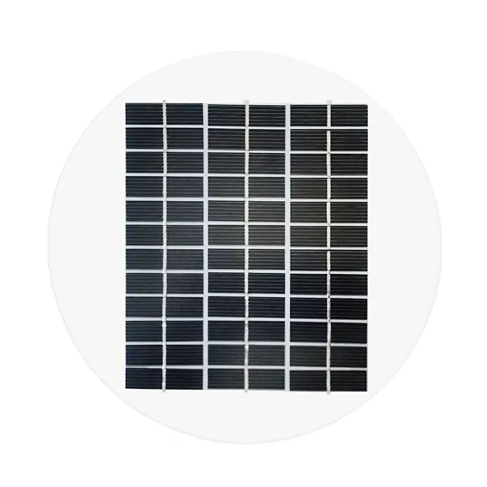 round solar panel