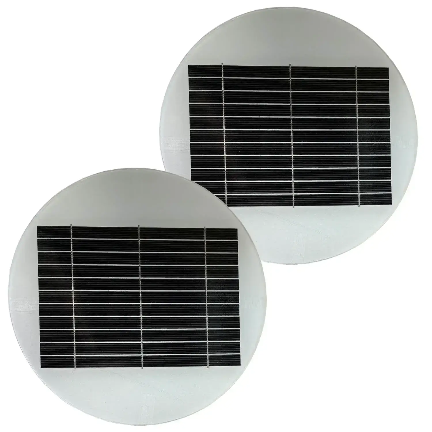 18V round solar panel for lights