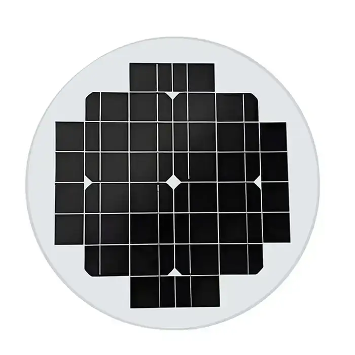 round solar panel