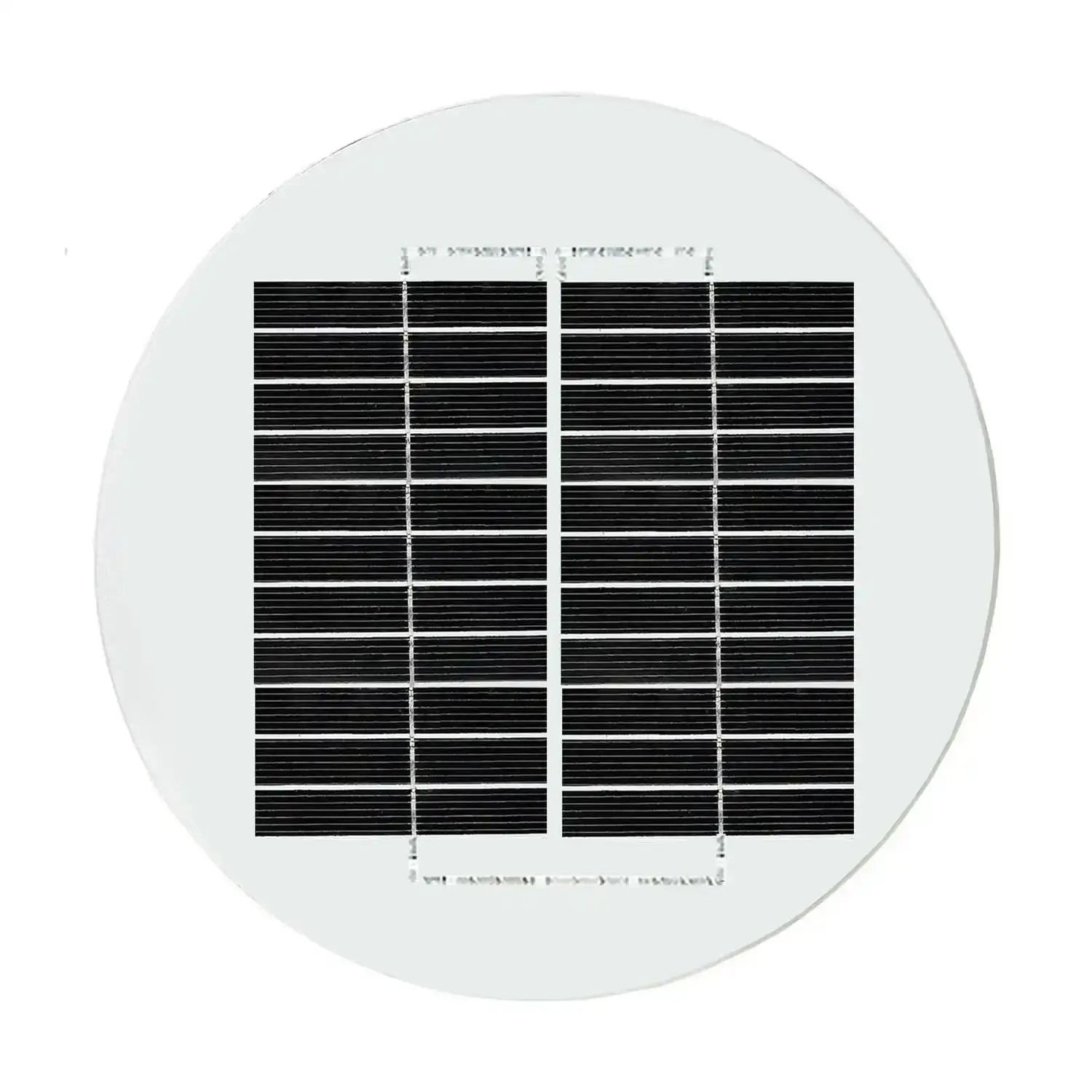 round solar panel 12V