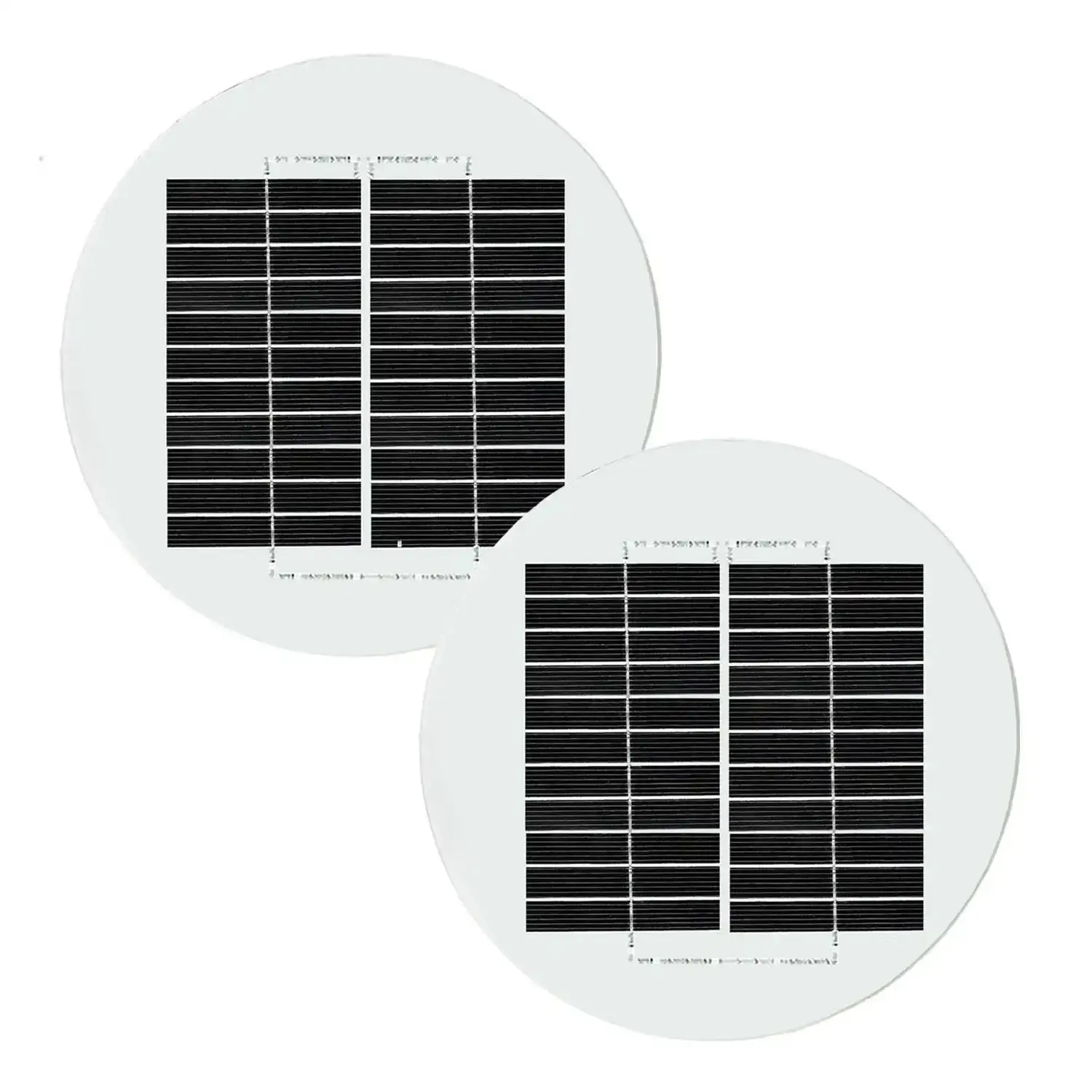 circular solar panel 4W