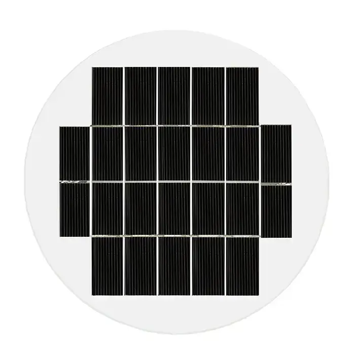 round solar panel