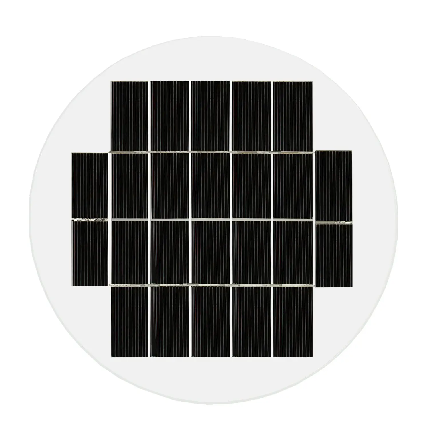 round solar panel 6V