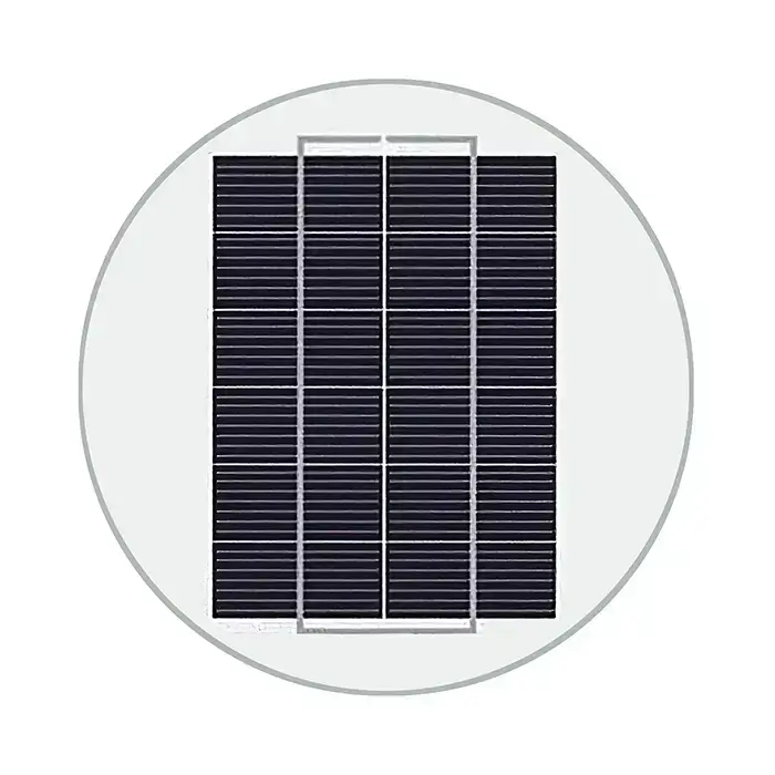 round solar panel