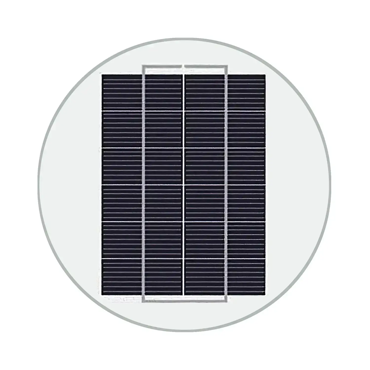 round solar panel