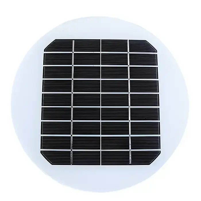 round solar panel