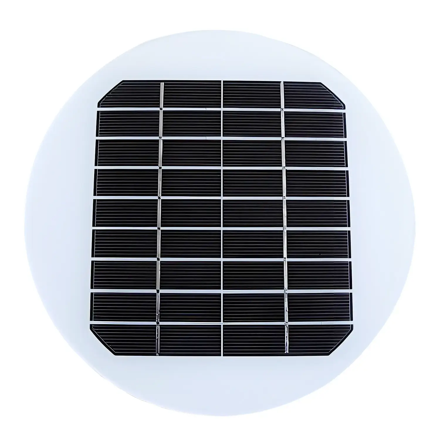 round solar panel