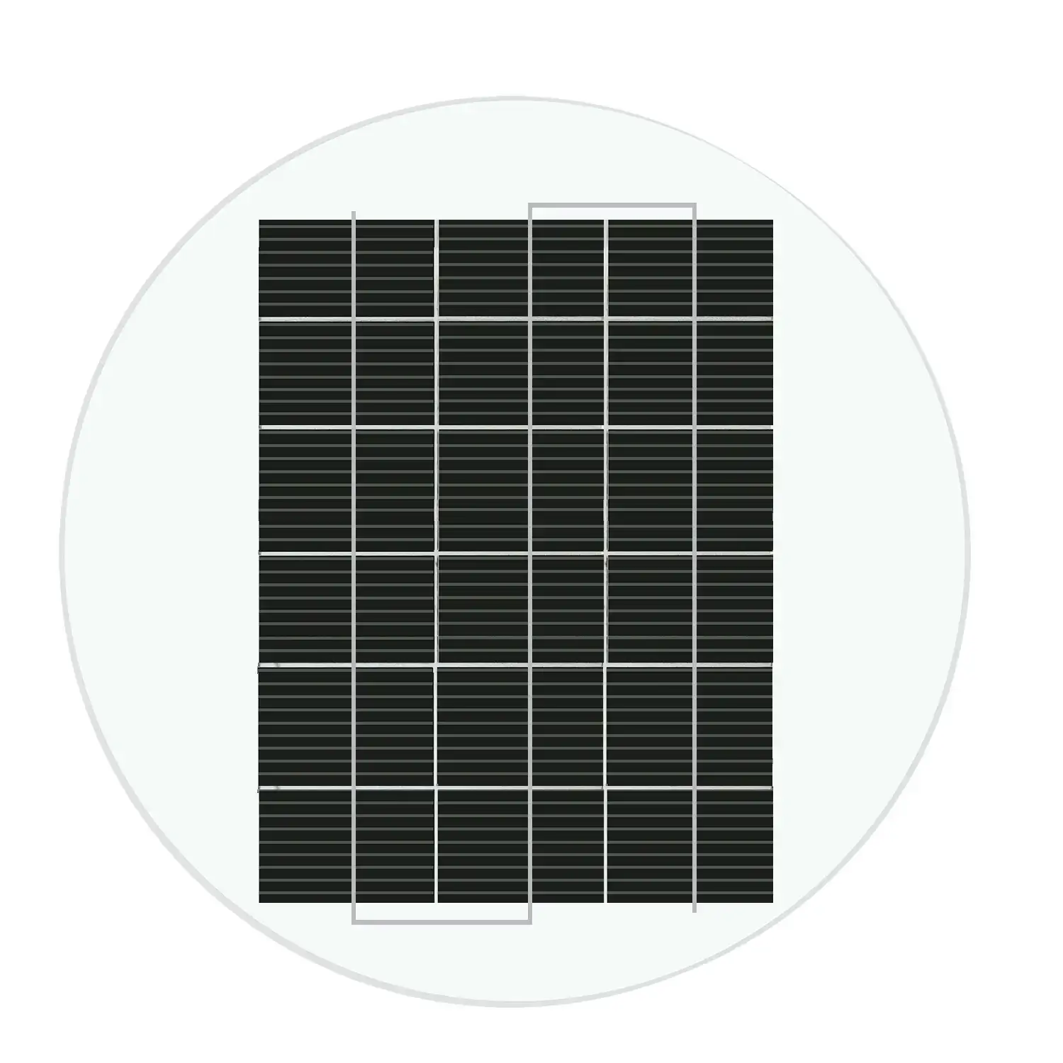 round solar panel