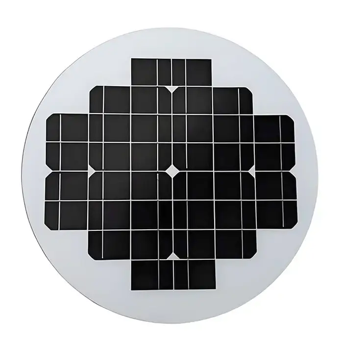 round solar panel