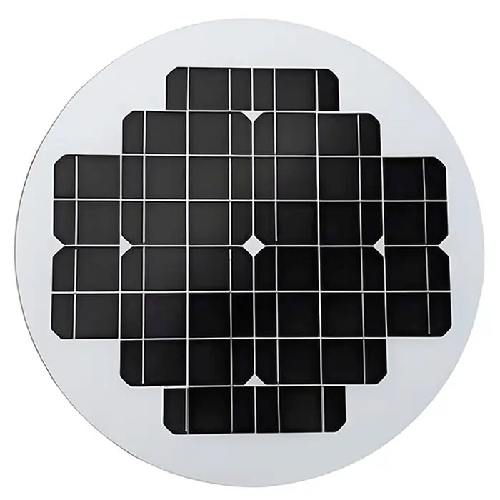 40W round solar panel