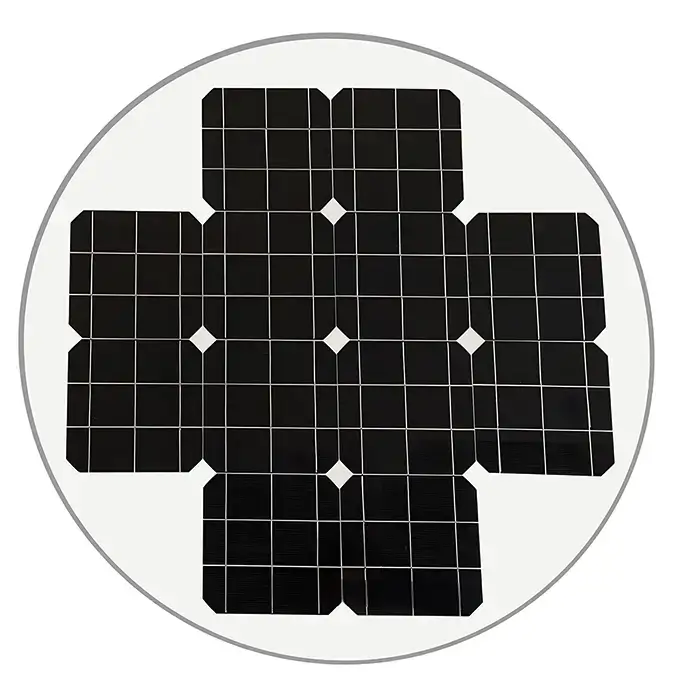 Large Round Solar Panel 60W