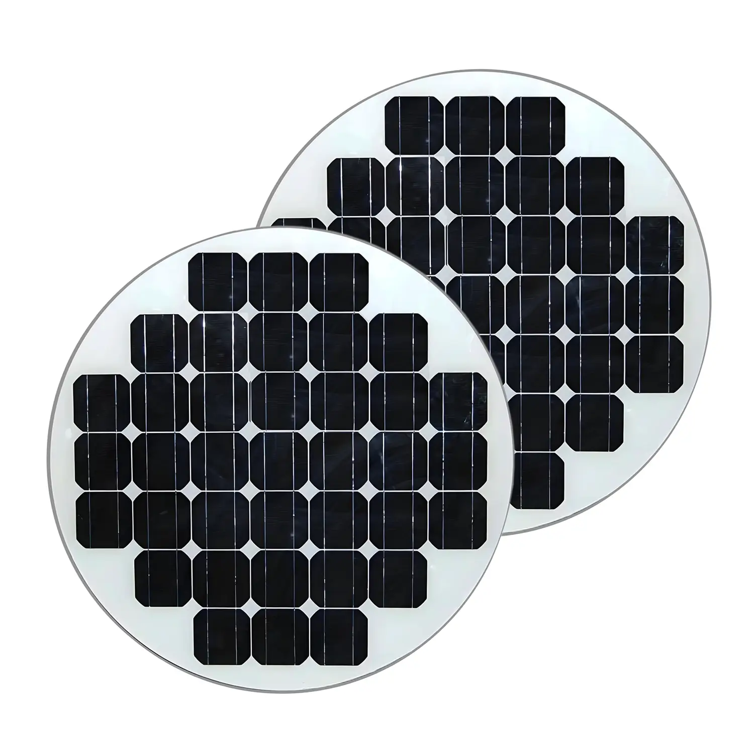 circular solar panel