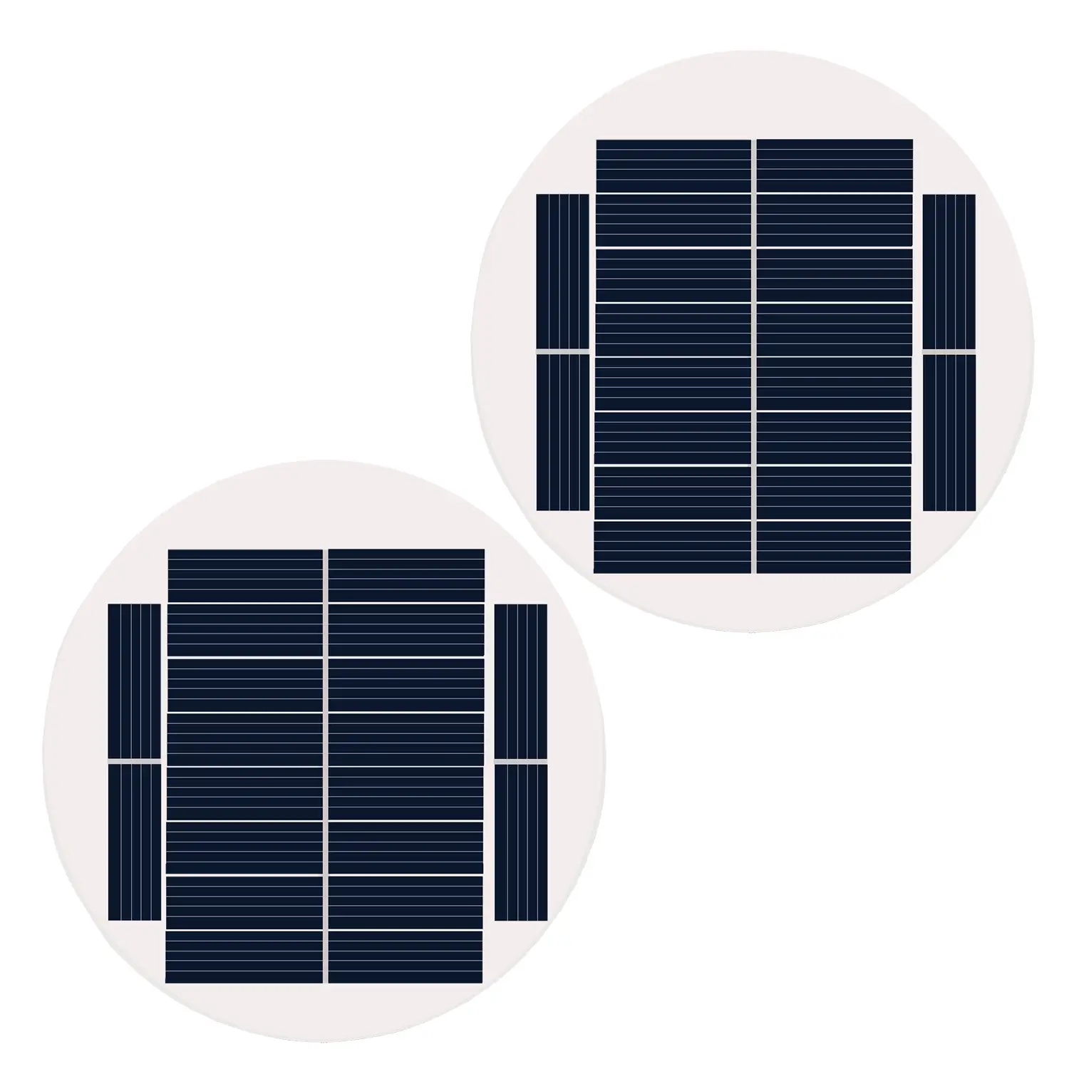 circular solar panel