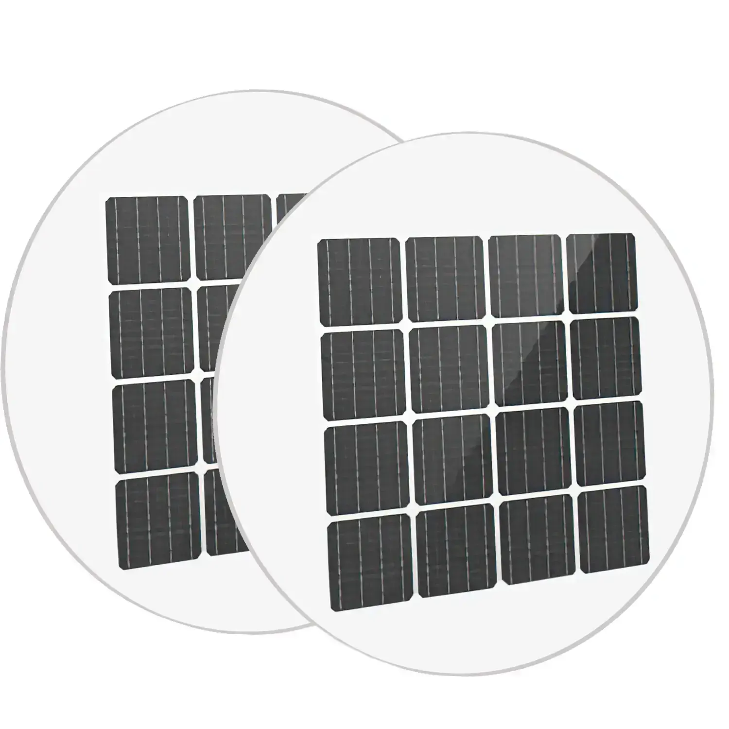 Customized round solar panel